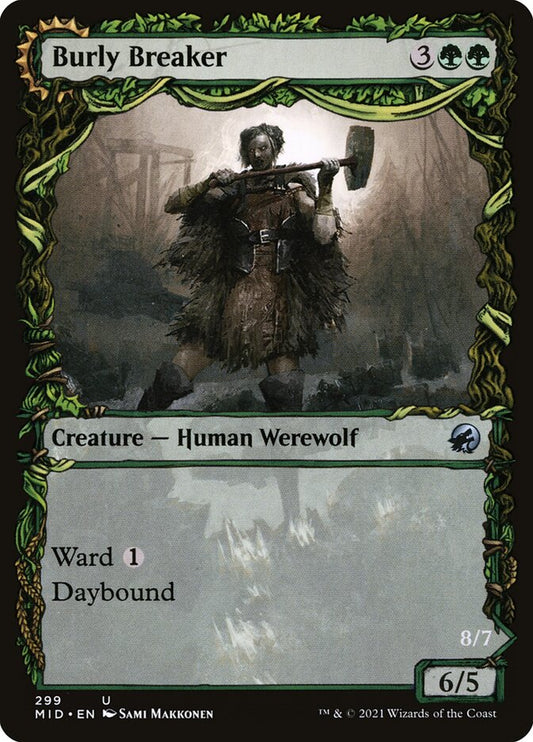 Burly Breaker // Dire-Strain Demolisher (Innistrad: Midnight Hunt)