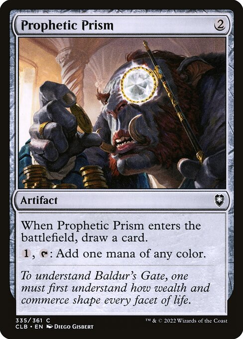 Prophetic Prism (Commander Legends: Battle for Baldur's Gate)