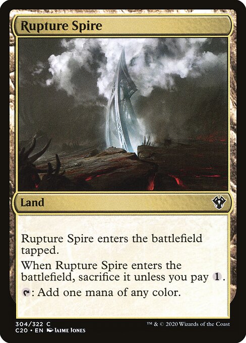 Rupture Spire (Commander 2020)