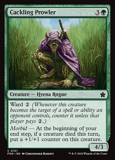 Cackling Prowler (Foundations)