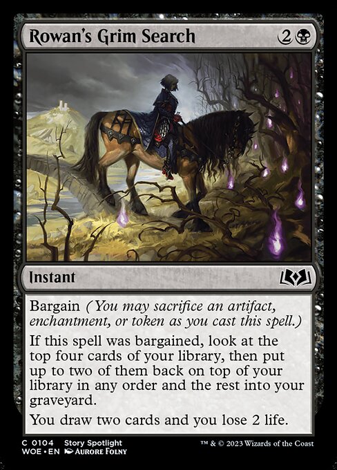 Rowan's Grim Search (Wilds of Eldraine)