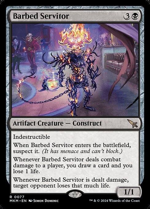 Barbed Servitor (Murders at Karlov Manor)