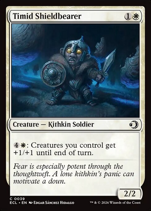 Timid Shieldbearer (Lorwyn Eclipsed)