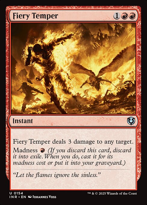 Fiery Temper (Innistrad Remastered)