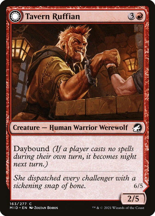 Tavern Ruffian // Tavern Smasher (Innistrad: Midnight Hunt)