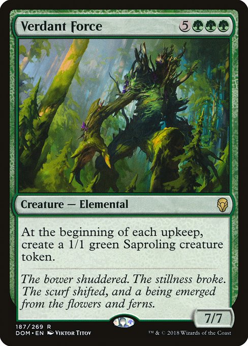Verdant Force (Dominaria)