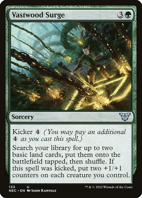 Vastwood Surge (Neon Dynasty Commander)