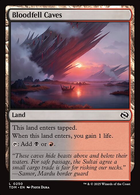 Bloodfell Caves (Tarkir: Dragonstorm)