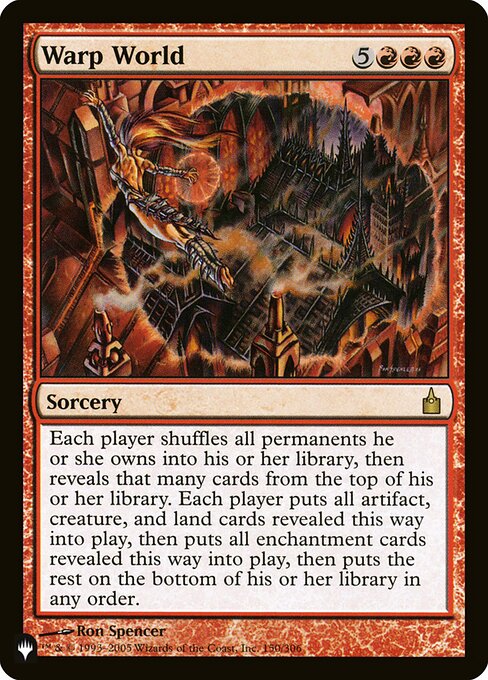 Warp World (The List)