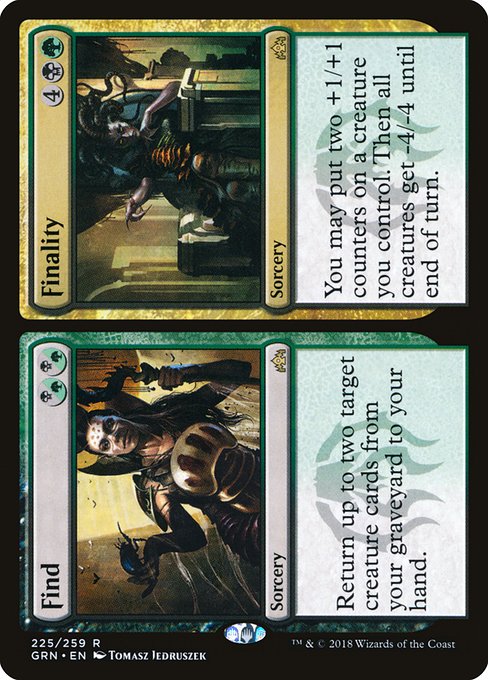 Find // Finality (Guilds of Ravnica)