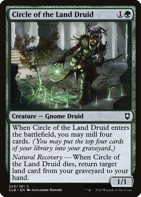 Circle of the Land Druid (Commander Legends: Battle for Baldur's Gate)