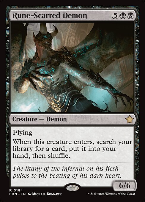 Rune-Scarred Demon (Foundations)