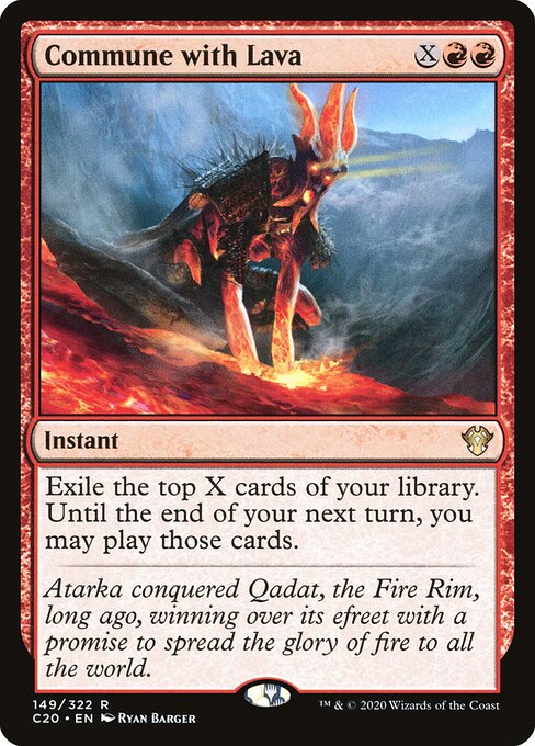 Commune with Lava (Commander 2020)