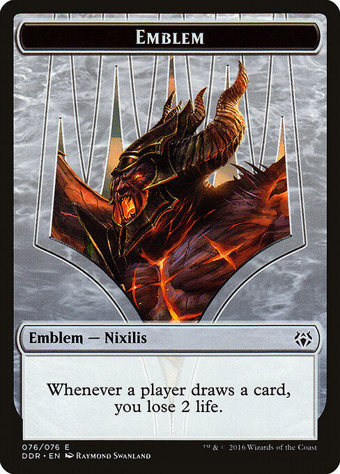 Ob Nixilis Reignited Emblem (Duel Decks: Nissa vs. Ob Nixilis)