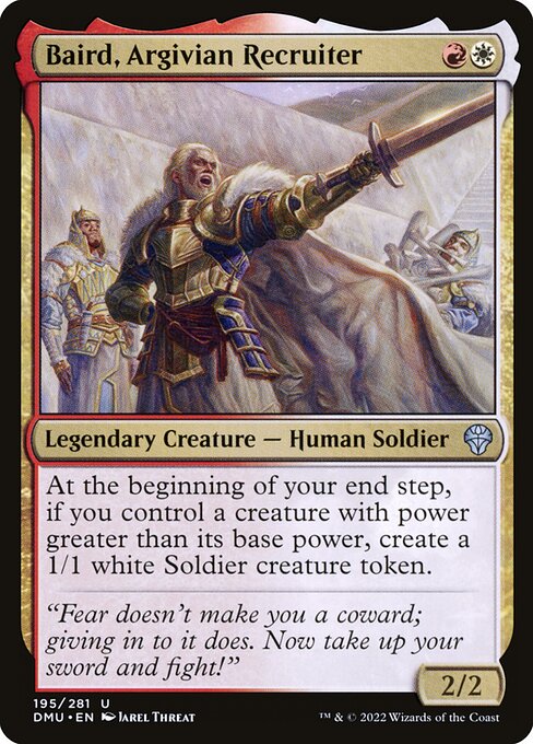 Baird, Argivian Recruiter (Dominaria United)