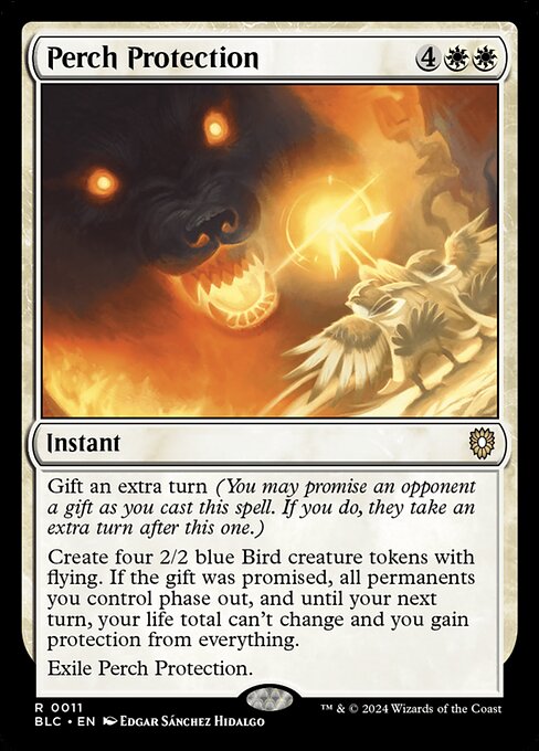 Perch Protection (Bloomburrow Commander)