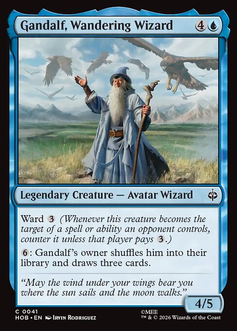 Gandalf, Wandering Wizard (The Hobbit)