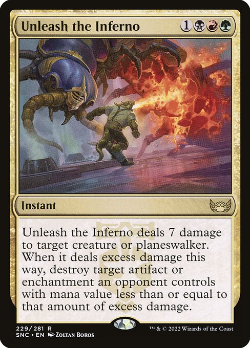 Unleash the Inferno (Streets of New Capenna)