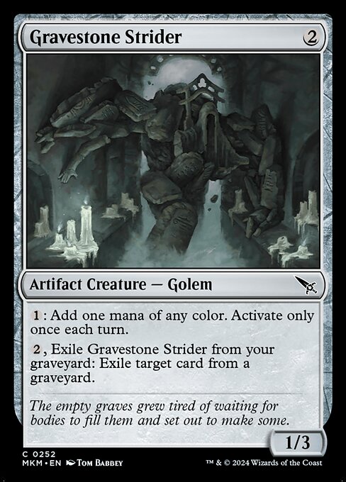 Gravestone Strider (Murders at Karlov Manor)