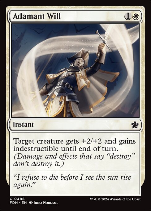 Adamant Will (Foundations)