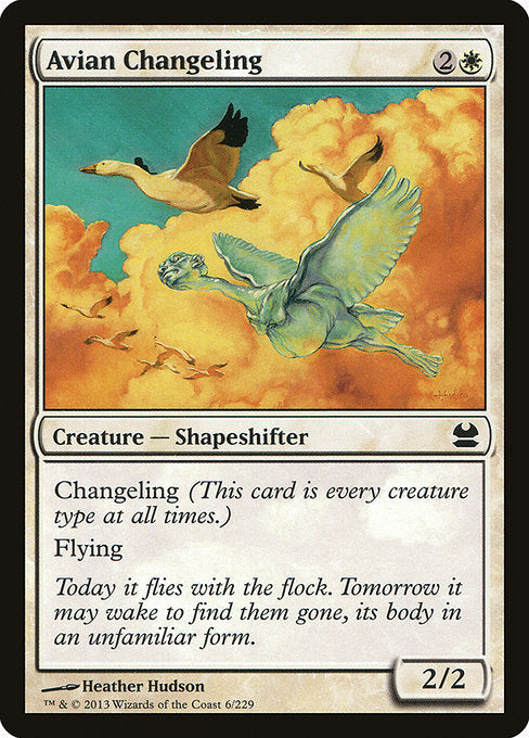 Avian Changeling (Modern Masters)