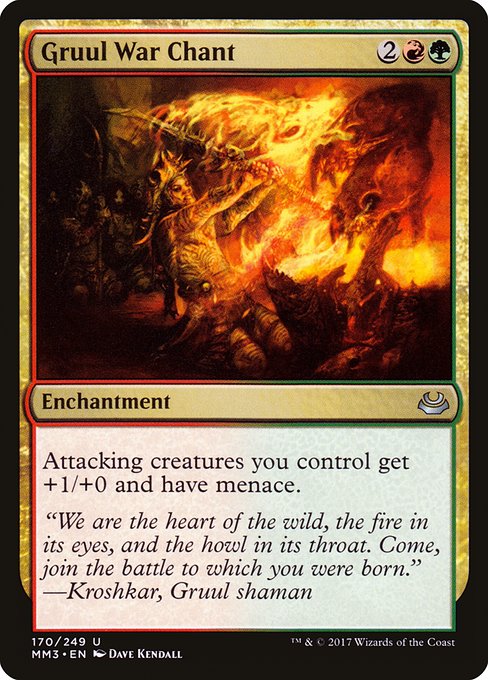 Gruul War Chant (Modern Masters 2017)