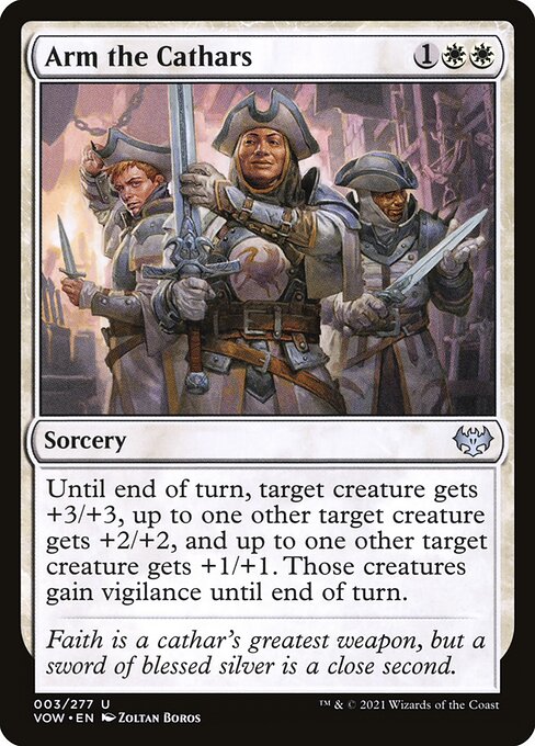 Arm the Cathars (Innistrad: Crimson Vow)