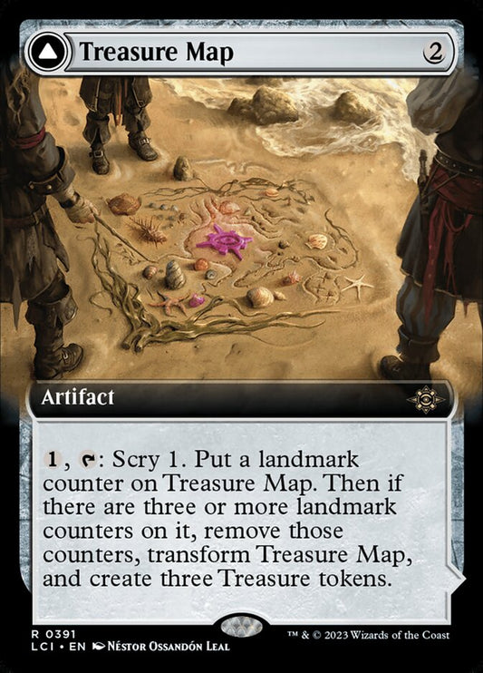 Treasure Map // Treasure Cove (The Lost Caverns of Ixalan)