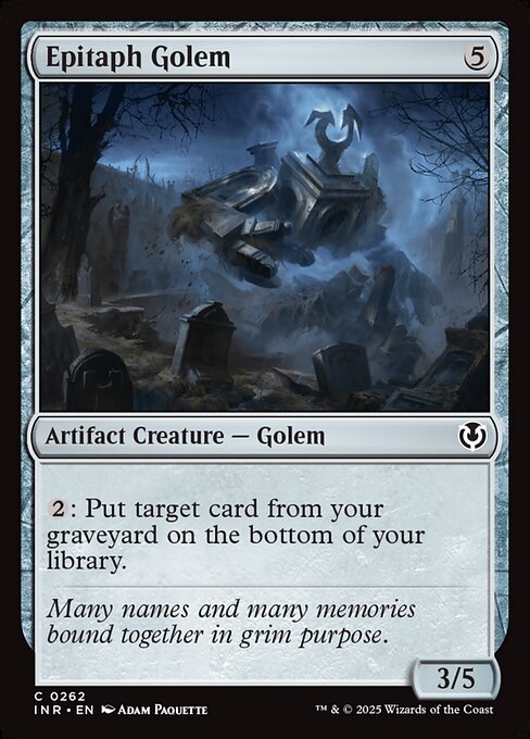 Epitaph Golem (Innistrad Remastered)