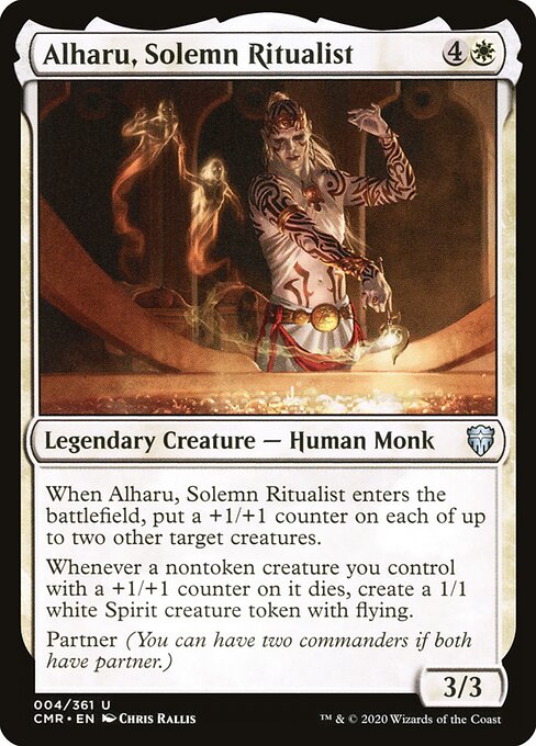 Alharu, Solemn Ritualist (Commander Legends)