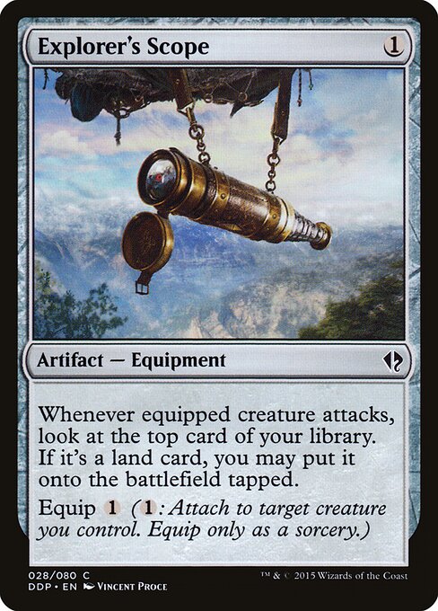 Explorer's Scope (Duel Decks: Zendikar vs. Eldrazi)
