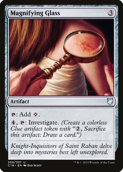 Magnifying Glass (Commander 2018)