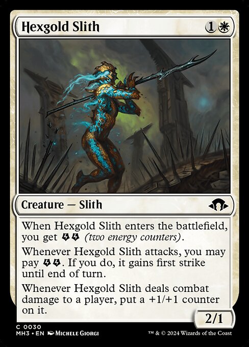 Hexgold Slith (Modern Horizons 3)