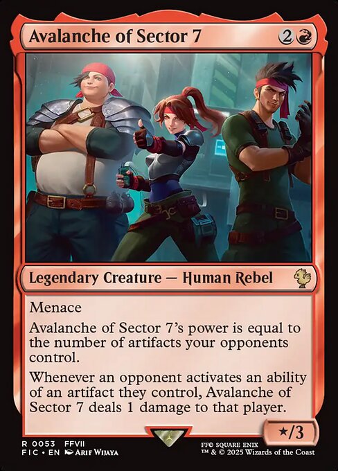Avalanche of Sector 7 (Final Fantasy Commander)