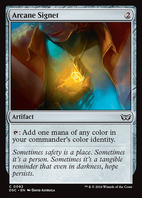 Arcane Signet (Duskmourn: House of Horror Commander)