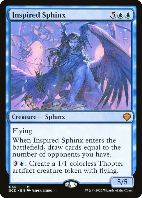 Inspired Sphinx (Starter Commander Decks)