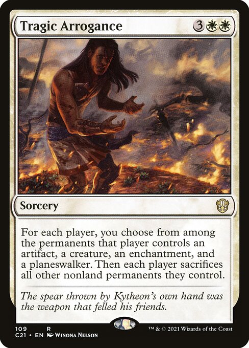 Tragic Arrogance (Commander 2021)