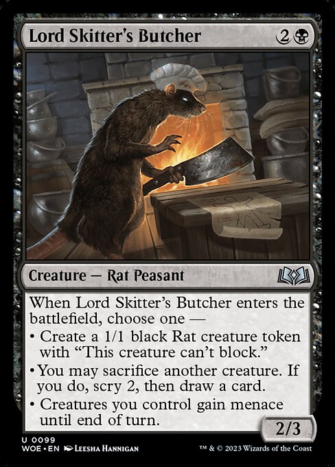 Lord Skitter's Butcher (Wilds of Eldraine)