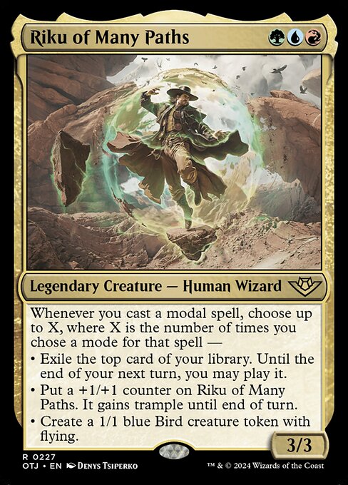 Riku of Many Paths (Outlaws of Thunder Junction)