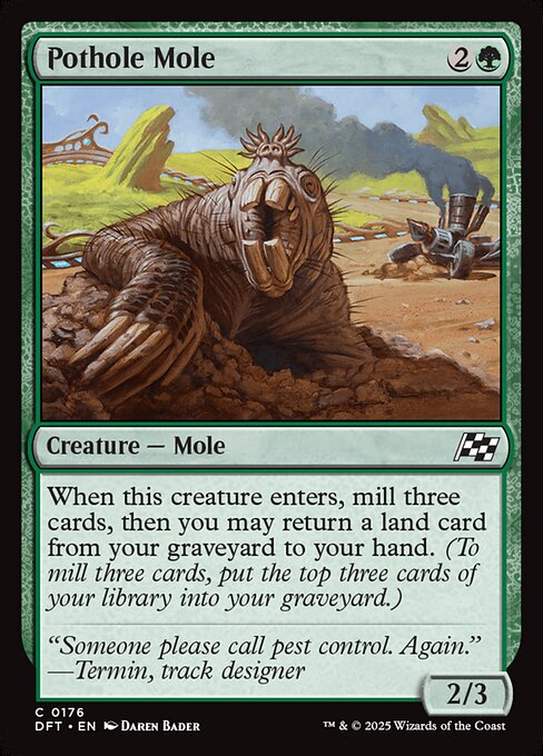 Pothole Mole (Aetherdrift)