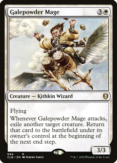 Galepowder Mage (Commander Legends: Battle for Baldur's Gate)