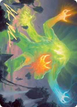 Omnath, Locus of Creation // Omnath, Locus of Creation (Zendikar Rising Art Series)