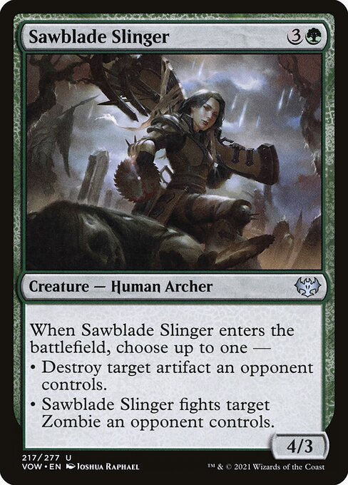 Sawblade Slinger (Innistrad: Crimson Vow)