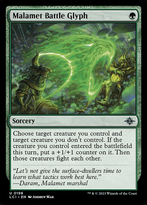 Malamet Battle Glyph (The Lost Caverns of Ixalan)