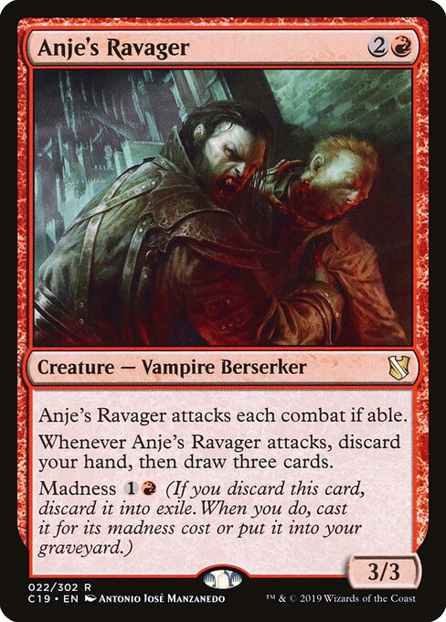 Anje's Ravager (Commander 2019)