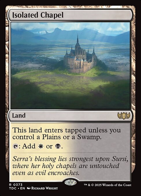 Isolated Chapel (Tarkir: Dragonstorm Commander)