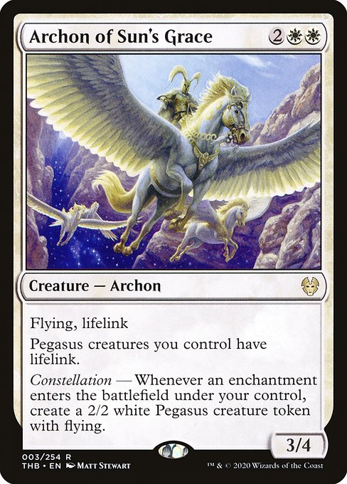Archon of Sun's Grace (Theros Beyond Death)