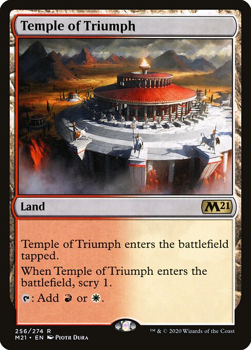 Temple of Triumph (Core Set 2021)