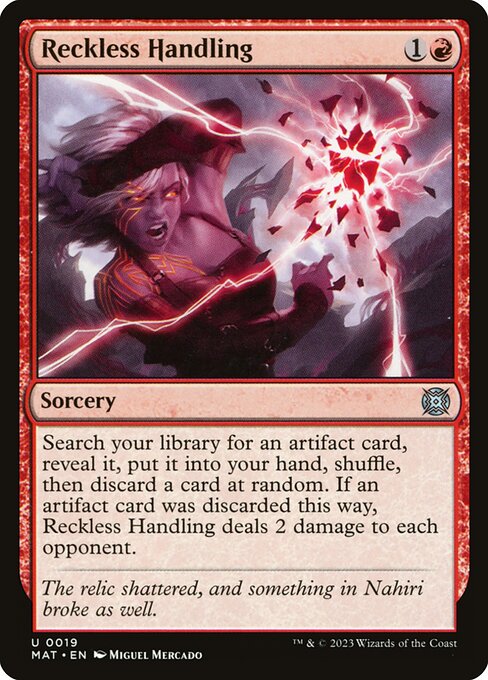 Reckless Handling (March of the Machine: The Aftermath)