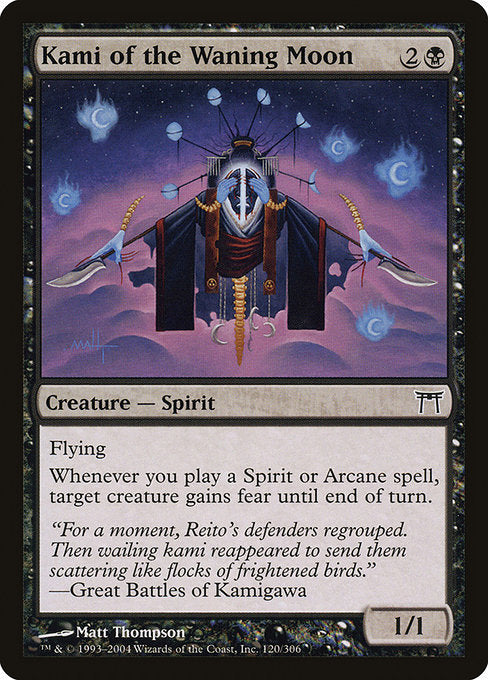 Kami of the Waning Moon (Champions of Kamigawa)